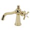 Kingston Brass Single-Handle Bathroom Faucet with Push Pop-Up, Polished Brass KS3542NX - alternate 1